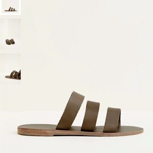 KYMA Antiparos Sandals Army Green Size 9